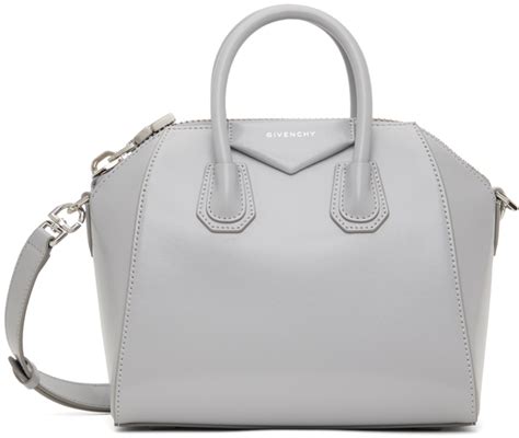 givenchy antigona pearl grey harrods|Givenchy Antigona Mini Top Handle Bag in Grained Leather.